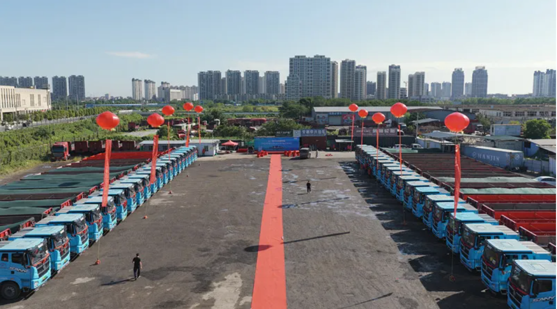 150臺(tái)！三一攜手卓新物流，江西綠色物流再提速7.png