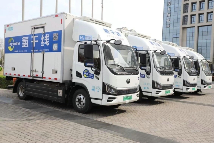 300臺氫能冷鏈輕卡投運2.jpg