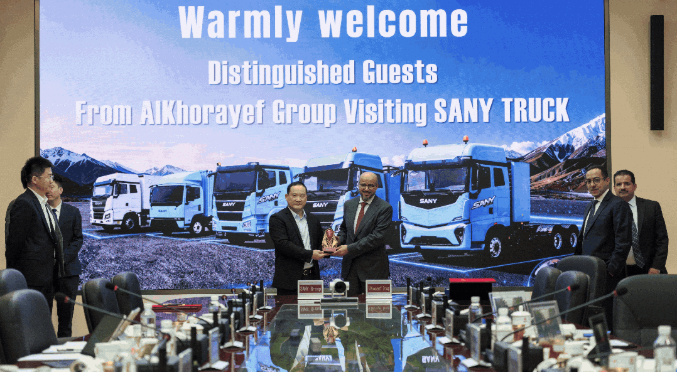 三一重卡攜手沙特Alkhorayef集團(tuán)1.png