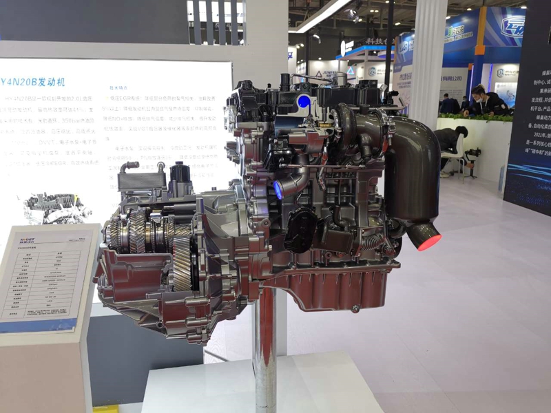 蜂巢動力HY4D24汽油機(jī)，排量1998ml